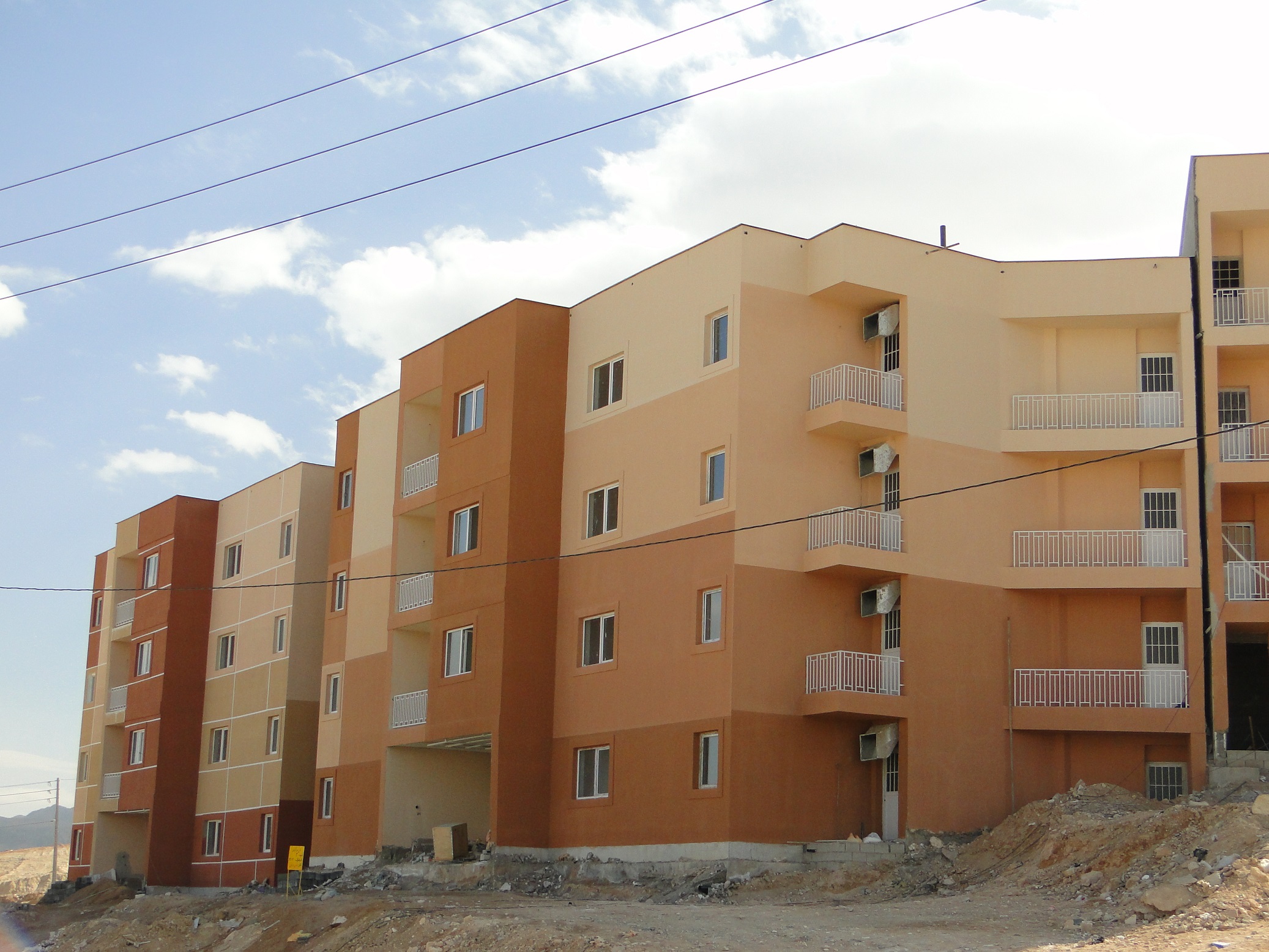 Mehr Lapui housing project; residential units; Imam reza project